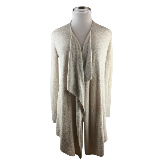 Barefoot Dreams Cozychic Lite Island Wrap Cardigan 436 Tan Stone Small Medium - Picture 2 of 11